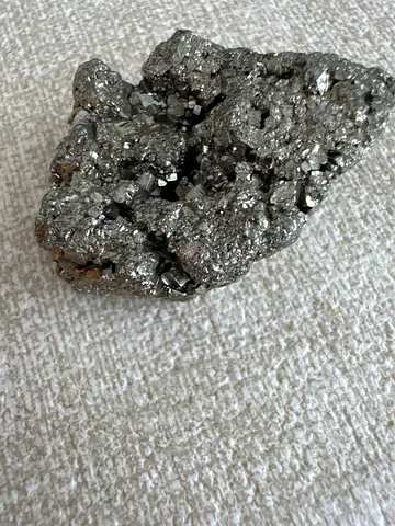 Natural Pyrite Crystal Stone Cluster