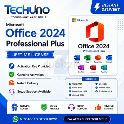 Microsoft Office 2024 Professional Plus – Lifetime License