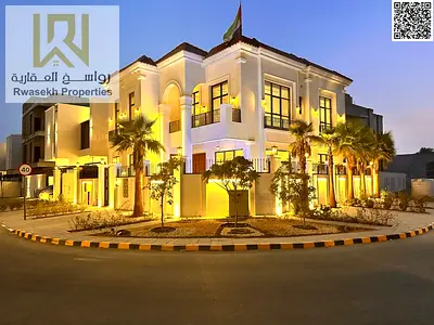 Luxury Villa for Sale in Al Yasmeen, Ajman | 5 Master Bedrooms | Covered Pool | Corner Plot | Central A/C | Electricity & Water Included