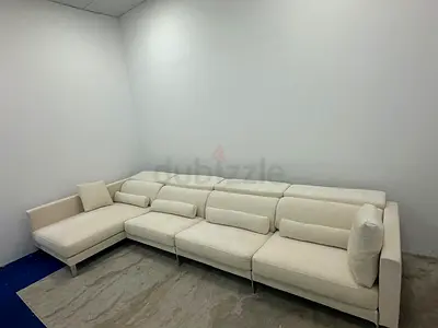 Same like new condition Italy brand lshape comfortable sofa
