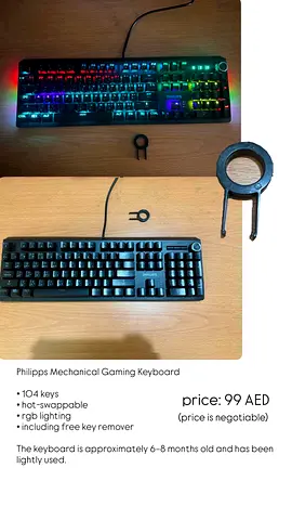 Philips Mechanical Gaming Keyboard
