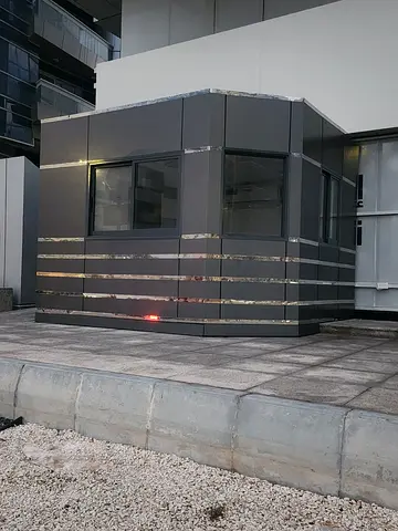 Portable Site Office Cabin - Insulated Modular Unit, Good Condition Porta Cabin Container Prefab