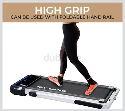Slim Foldable Walking Treadmill / Under-Desk Treadmill - High Grip