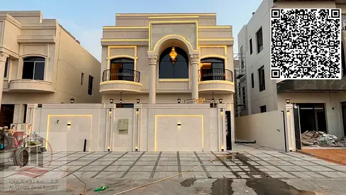 للبيع بمنطقة الحليو | فيلا كلاسيك 6 غرف ومجلس وصالة وروف بسعر شامل رسوم التسجيل