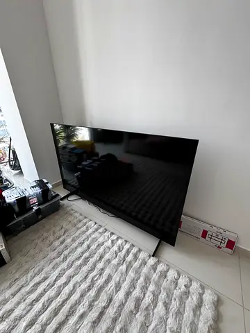 Broken 75 inch SONY TV with wall mount
