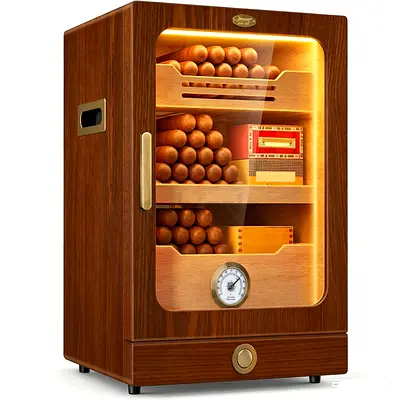 Refrigeration cabinet, brown