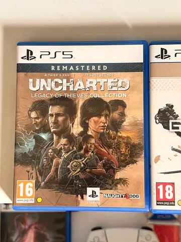 PlayStation 5 game disc (used) - Uncharted Legacy of Thieves