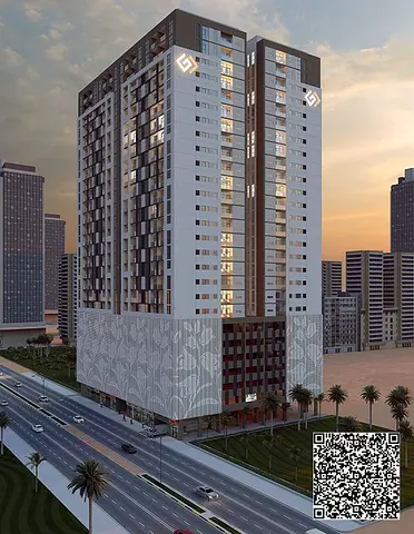 شقة غرفة وصالة | Blue Bell Residence | دفعة أولى 5% فقط