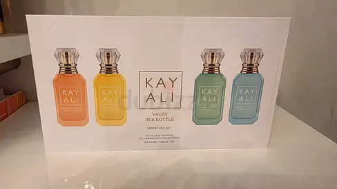 Kayali Vacay in a Bottle 4-piece Miniature Perfume Set