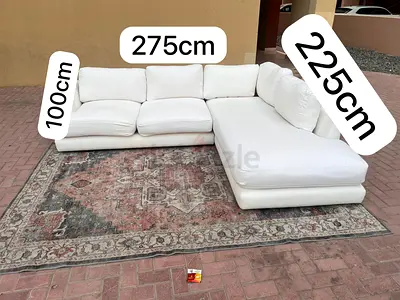 Brand new condition West elm Lshape sofa