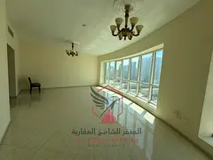 Free parking AC gym pool and kids area central gas free maintenance 1BR in Al Majaz3 with spacious r