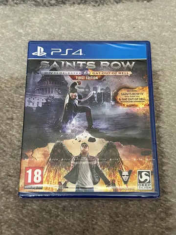 Saints Row IV: Re-Elected & Gat Out of $%&! (First Edition) - PS4 - Sealed