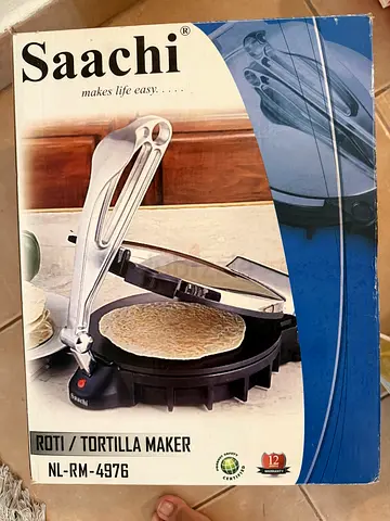 Roti / Tortilla Maker -Lightly Used