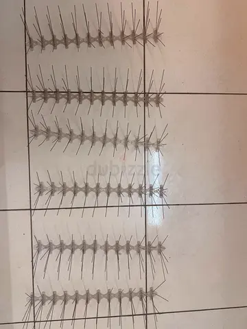 Bird spikes for balcony