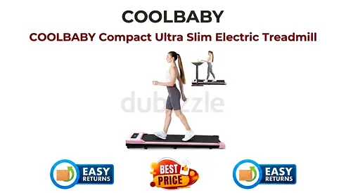 Walking Pad in Dubai - COOLBABY Treadmill Walking Pad - Excellent Condition, FREE DELIVERY, WARRANTY