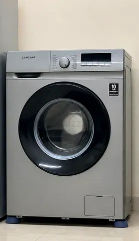 Samsung Front Load Washing Machine - Silver (Good Condition)