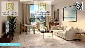 luxury apartment 2 bedroom in ajman creek towers