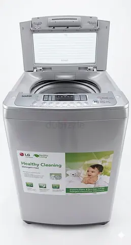 LG Top Load Washing Machine - 7kg, Silver (Good Working Condition)