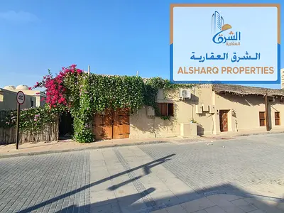 A traditional Arabic house with 12 rooms and 8 bathrooms, measuring 3700 square feet excluding the