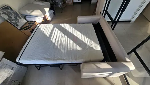 Ikea vimle two seater sofa bed with mattress