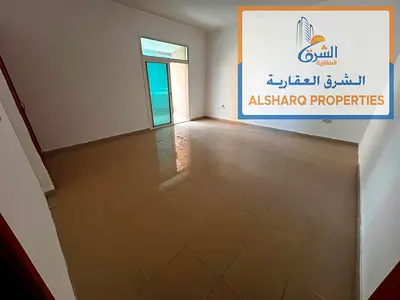 Spacious studio apartment in Horizon Towers, Rashidiya 1, with balcony, open view, built-in wardrobes, central air conditioning, AED 24,000 payable in
