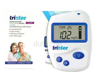 Glucose monitor machine with 50 strips