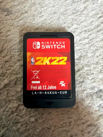 Nintendo Switch - NBA 2K22 game cartridge (used)