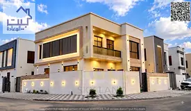Corner Villa: Al Yasmin Ajman (Includes registration and ownership fees) Excellent location, competi