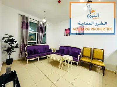 غرفة ماستر_مفروشة_ 2 حمام_تكييف مركزي_باركن مجاني_سهل المخرج للشارقة ودبي