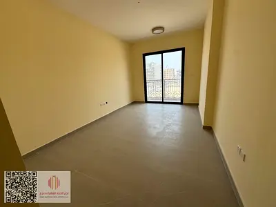 For annual rent: Brand-new 2-bedroom apartment with a living room – first tenant in Al Jurf 3, Ajman, in a prime location close to China Mall Ajman.