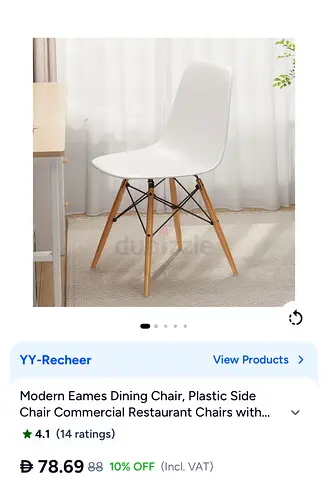 Brand new dining table & two chairs( never used)