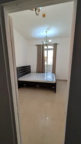 Master bedroom with balcony