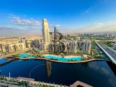 Full Creek & Burj Skyline Views | Palace Hotel Amenities | Waterfront View