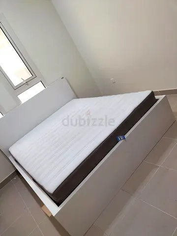 White king Bed Frame