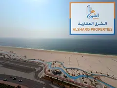 Luxury Furnished 2BR Apartment In Ajman Residence Towers With Direct Sea View And Free AC 80000 AED