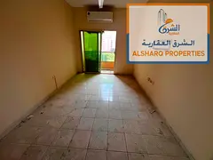 Large space, separate living room, balcony, excellent view in Al Nuaimiya 1, next to Al Hikma School