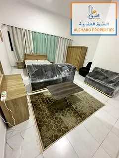 Furnished Studio Apartment for Annual Rent – ​​Garden City | Al Hamidiya 1 – Ajman** A fanta