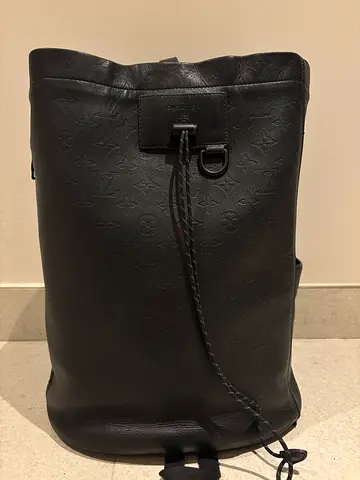 Louis Vuitton Monogram Shadow Chalk Leather Back Pack