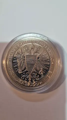 1996 Austrian Silver Coin in Plastic Capsule (Collectors Item)