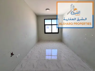 1BHK in Al Jurf 3, master room, 2 bathrooms, balcony, central AC and prime location.
