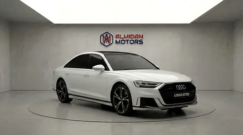 2021 Audi A8L 55 TFSI, 1 Year Warranty, Full Agency History, GCC
