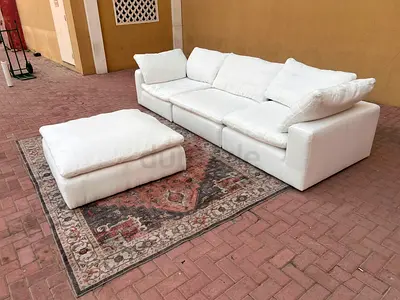 Comfortable marina home Feather filled Corner Sofa