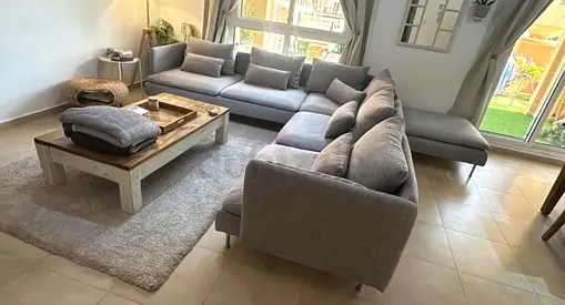 Perfect condition __IKEA Sodhremn L Shape Sofa