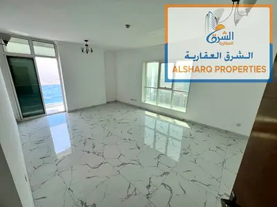 3 غرف وصالة فاخرة للإيجار السنوي – أبراج الواحة | الراشدية 1 | إطلالة بحرية