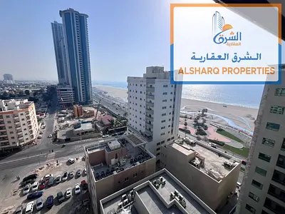 للإيجار – شقة أول ساكن على كورنيش عجمان  أجمل البنايات الجديدة بعجمان،_ باركن فري داخل البنايه