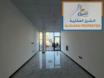Brand New First Tenant Commercial Shop for Rent Al Rashidiya 2 Clear Frontage Mezzanine Option Split AC Premium Finishing AED 35000