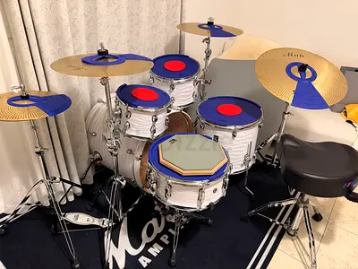 AVG Drum Set for sale 99% new