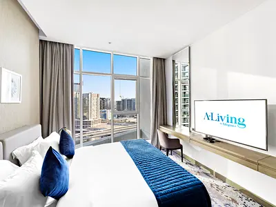 DAMAC Maison Prive | Studio Apartment | Business Bay | Free WiFi | World-class Amenties