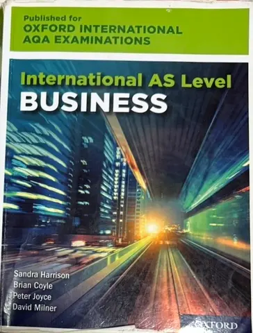 Oxford International AQA AS level business book for sale