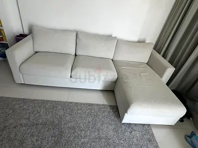 Ikea vimle L shape sofa bed with mattress